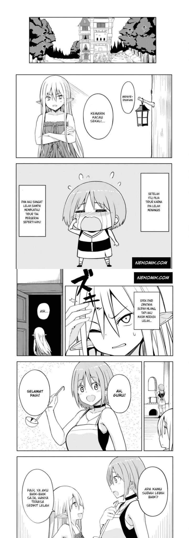 Eroi Koto Suru Tame ni Kyonyuu Bishoujo Dorei o Katta Hazu ga, Oshishou-sama to Shitawa Rete Omotta Toori ni Ikanaku Naru Hanashi chapter 4 halaman 15