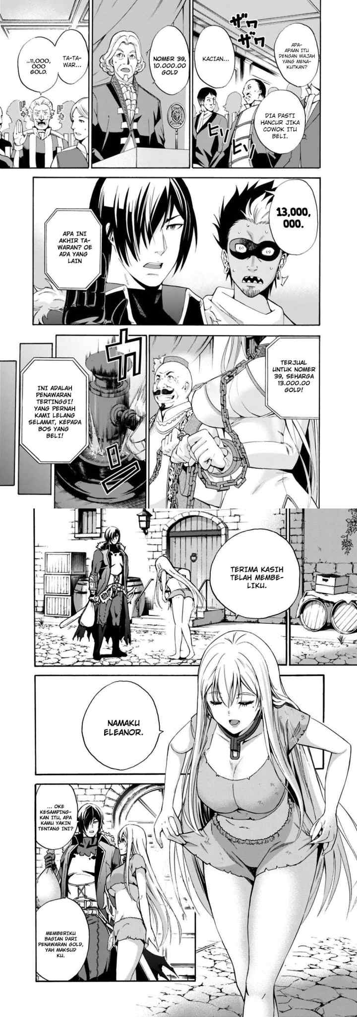 Uragirareta S Rank Boukensha no Ore wa, Aisuru Dorei no Kanojora to Tomoni Dorei dake no Harem Guild o Tsukuru chapter 1 halaman 8