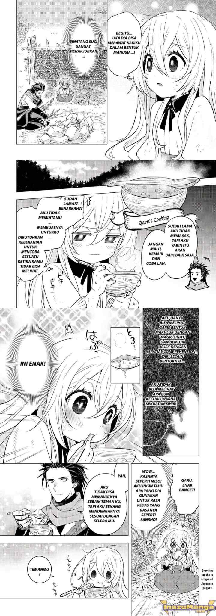 Tensei-saki wa Moumoku Youjo deshita: Zense no Kioku to Mahou wo Tayori ni Ikinobimasu chapter 1 halaman 8