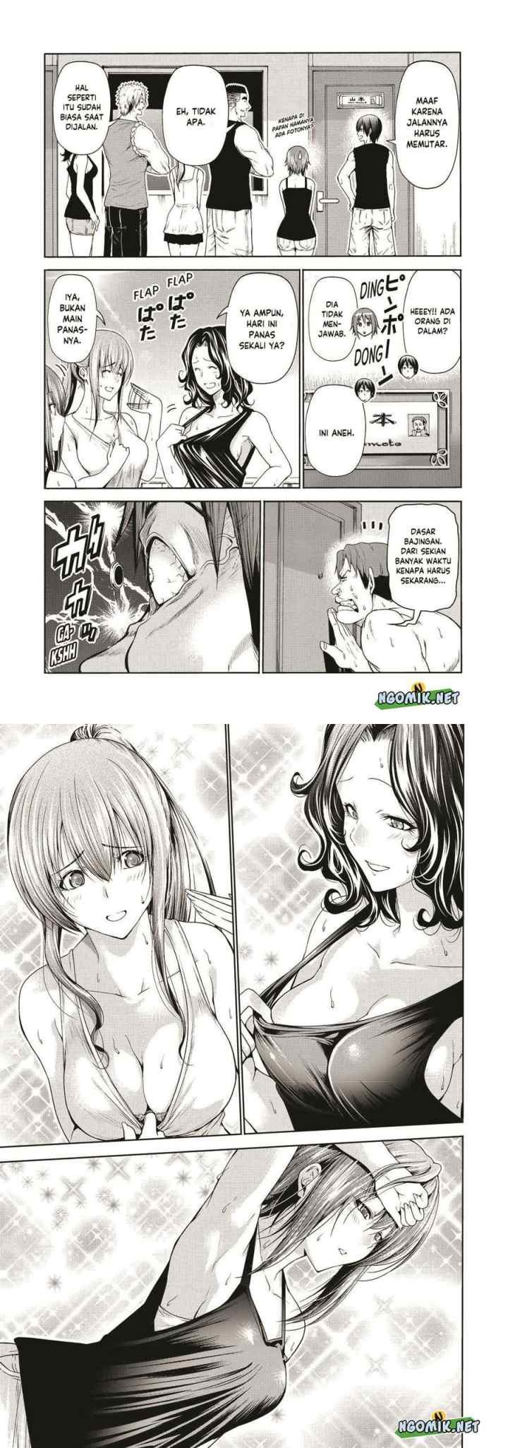 Grand Blue chapter 75.5 halaman 8