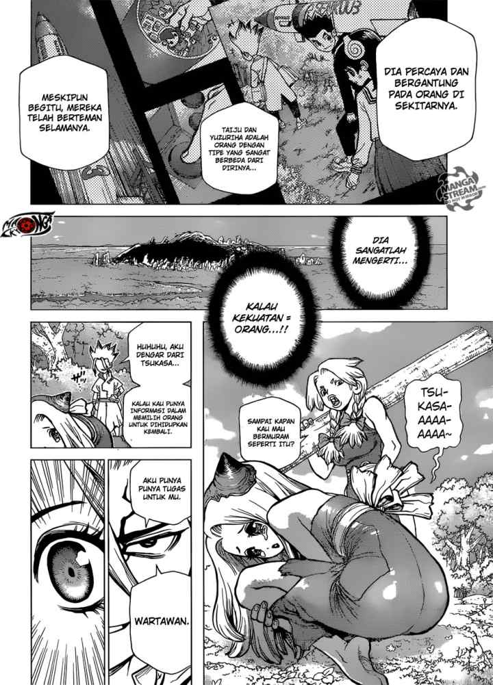 Dr. Stone chapter 84 halaman 17