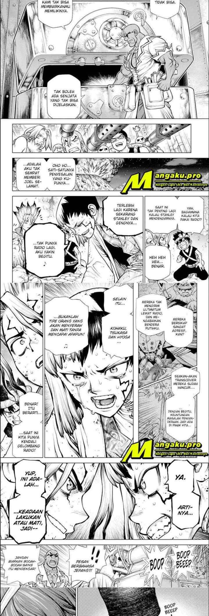 Dr. Stone chapter 190 halaman 8