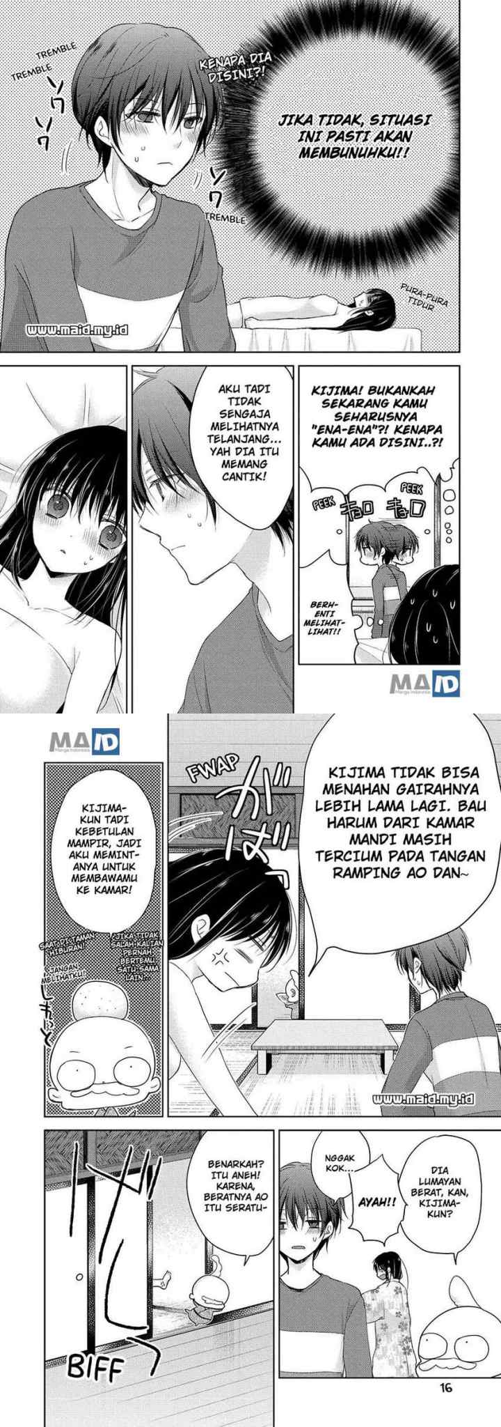 Midara na Ao-chan wa Benkyou ga Dekinai chapter 6 halaman 10