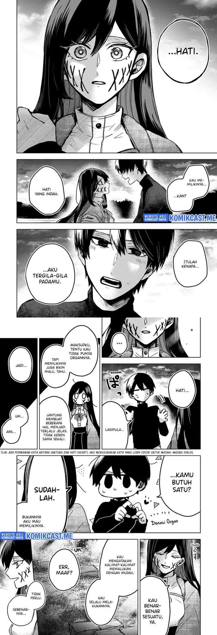 Kuchi ga Saketemo Kimi ni wa chapter 45 halaman 12