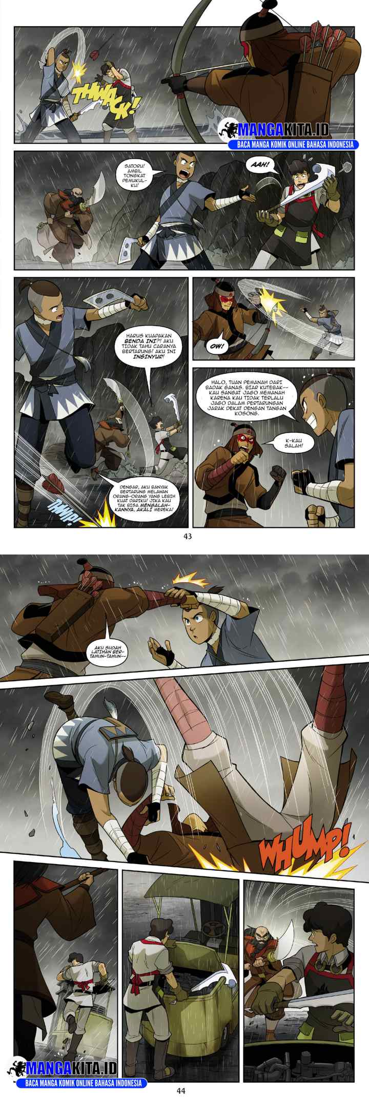Avatar: The Last Airbender - The Rift chapter 3.2 halaman 8