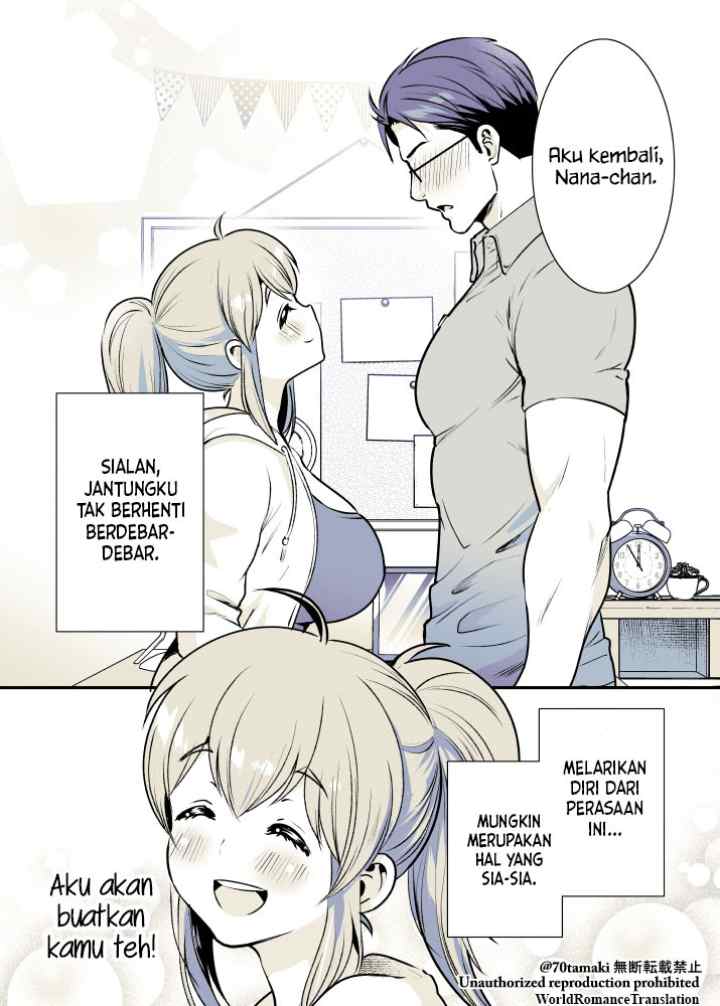 Osananajimi ga Hisabisa ni Saikai Shitara Otagai Kyonyuu ni Natteta chapter 3 halaman 6