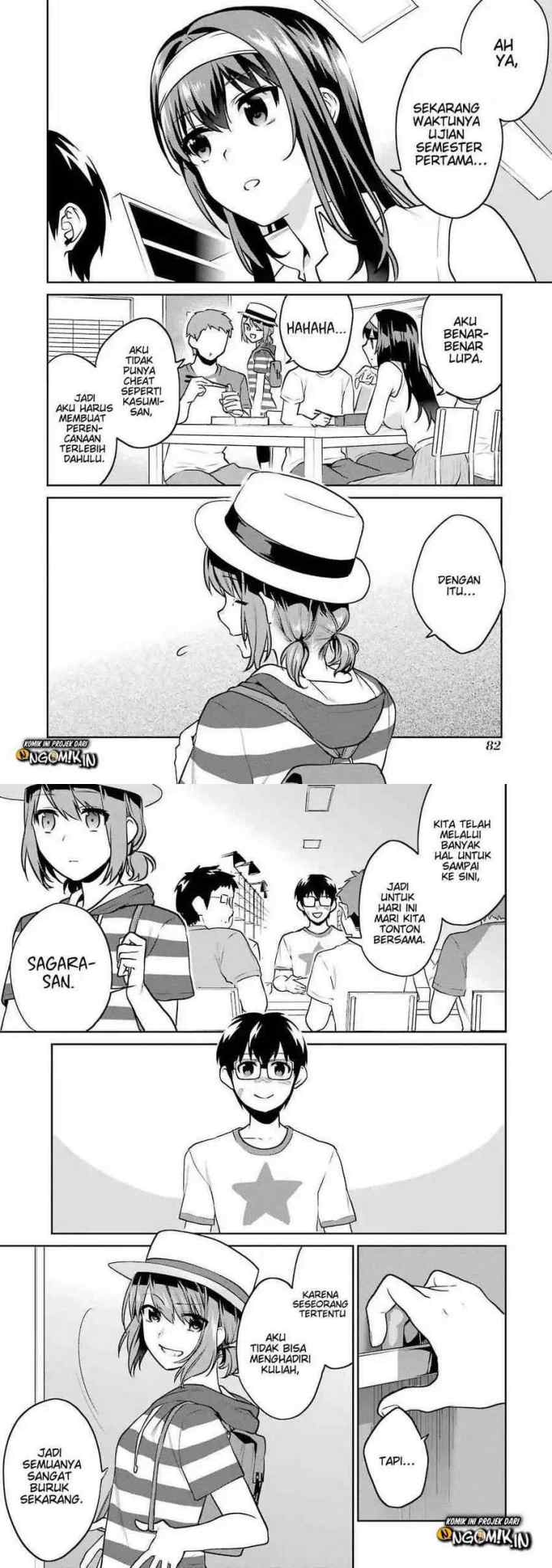 Saenai Heroine no Sodatekata: Koisuru Metronome chapter 44 halaman 10