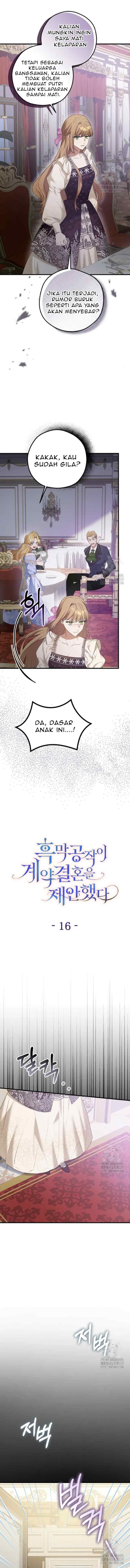 The Duke of Darkness Proposes a Contract Marriage chapter 16 halaman 6
