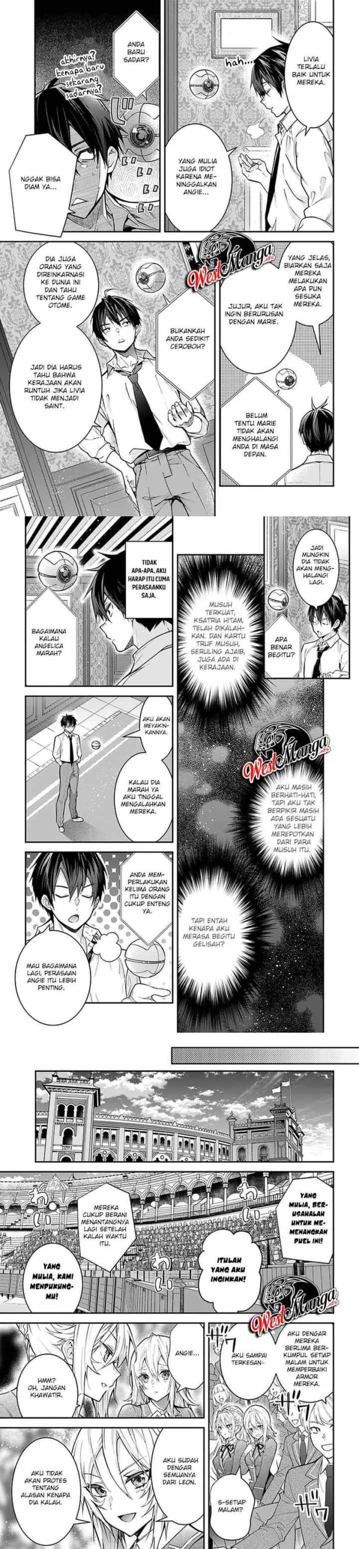 Otome Game Sekai wa Mob ni Kibishii Sekai Desu chapter 37 halaman 8