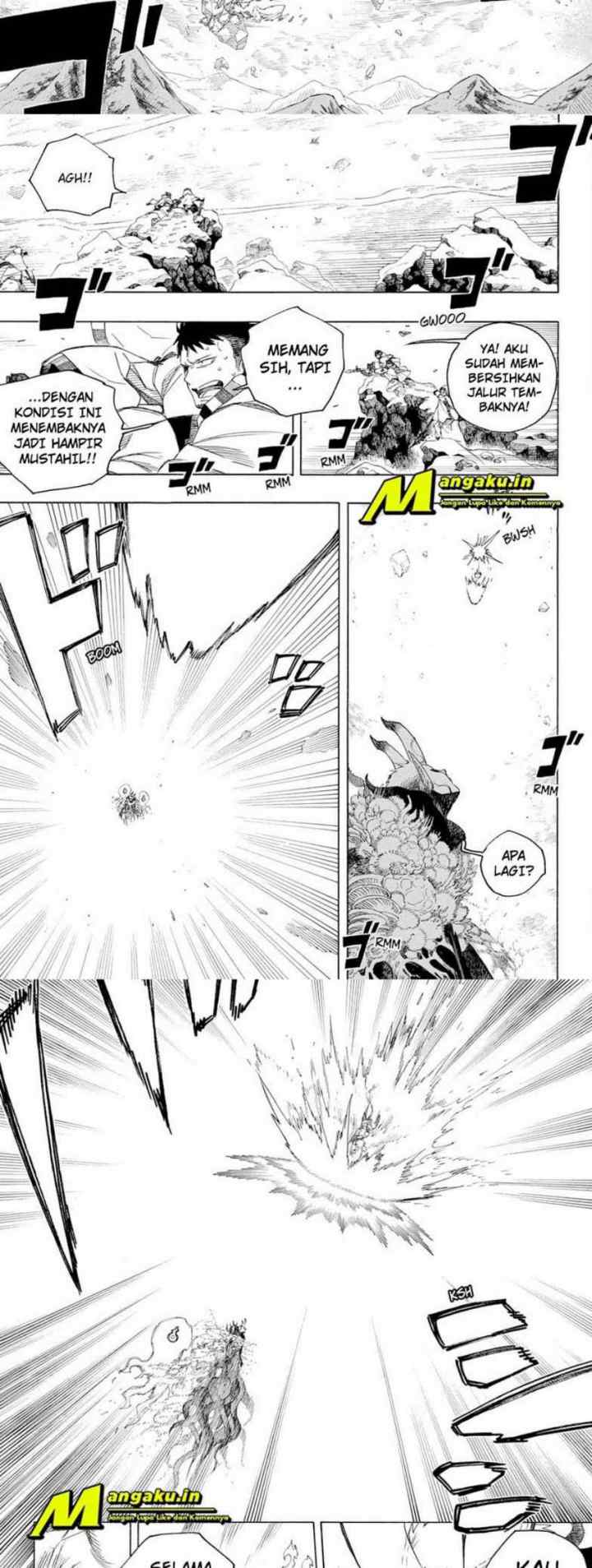 Ao No Exorcist chapter 136 halaman 8