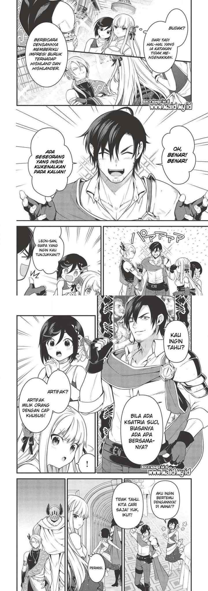 Eiyuu-ou, bu o Kiwameru tame tensei su - Soshite, Sekai Saikyou no Minarai Kishi ♀~ chapter 6 halaman 5