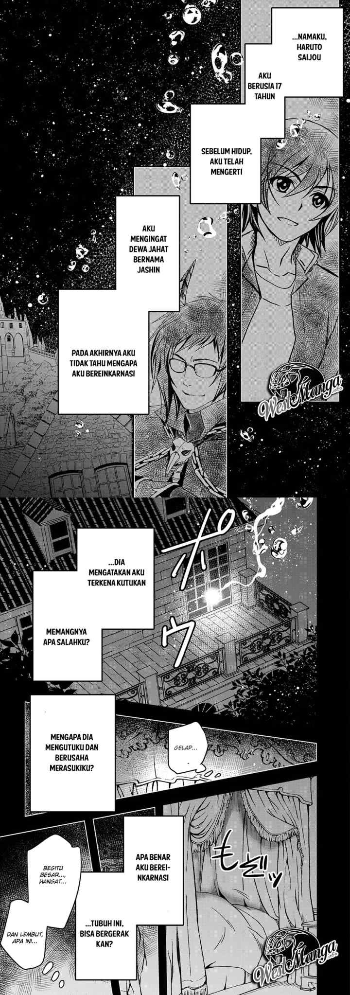 Level 1 No Saikyou Kenja: Noroi De Saikakyuu Mahou Shika Tsukaenai Kedo Kami No Kanchigai De Mugen chapter 1 halaman 13