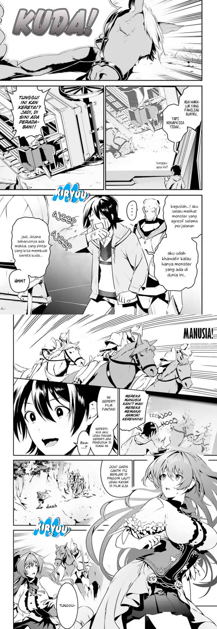 Tenkuu no Shiro o Moratta no de Isekai de Tanoshiku Asobitai chapter 1 halaman 10