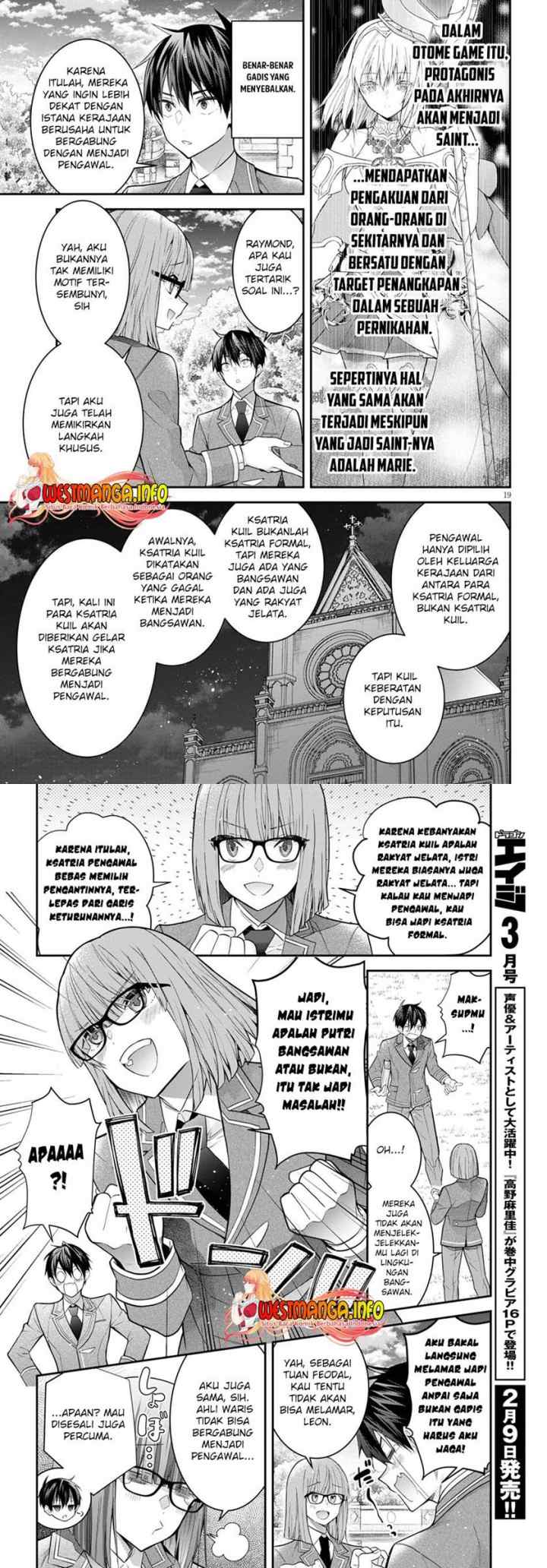 Otome Game Sekai wa Mob ni Kibishii Sekai Desu chapter 39 halaman 12