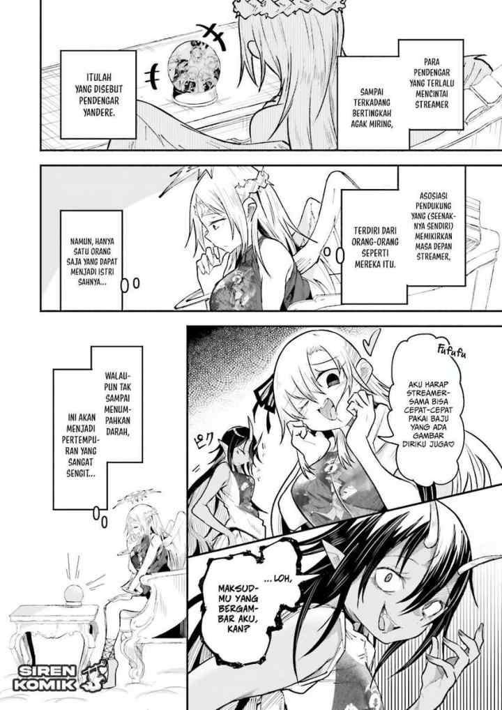 Isekai de Haishin Katsudou wo Shitara Tairyou no Yandere Shinja wo Umidashite Shimatta Ken chapter 48 halaman 4