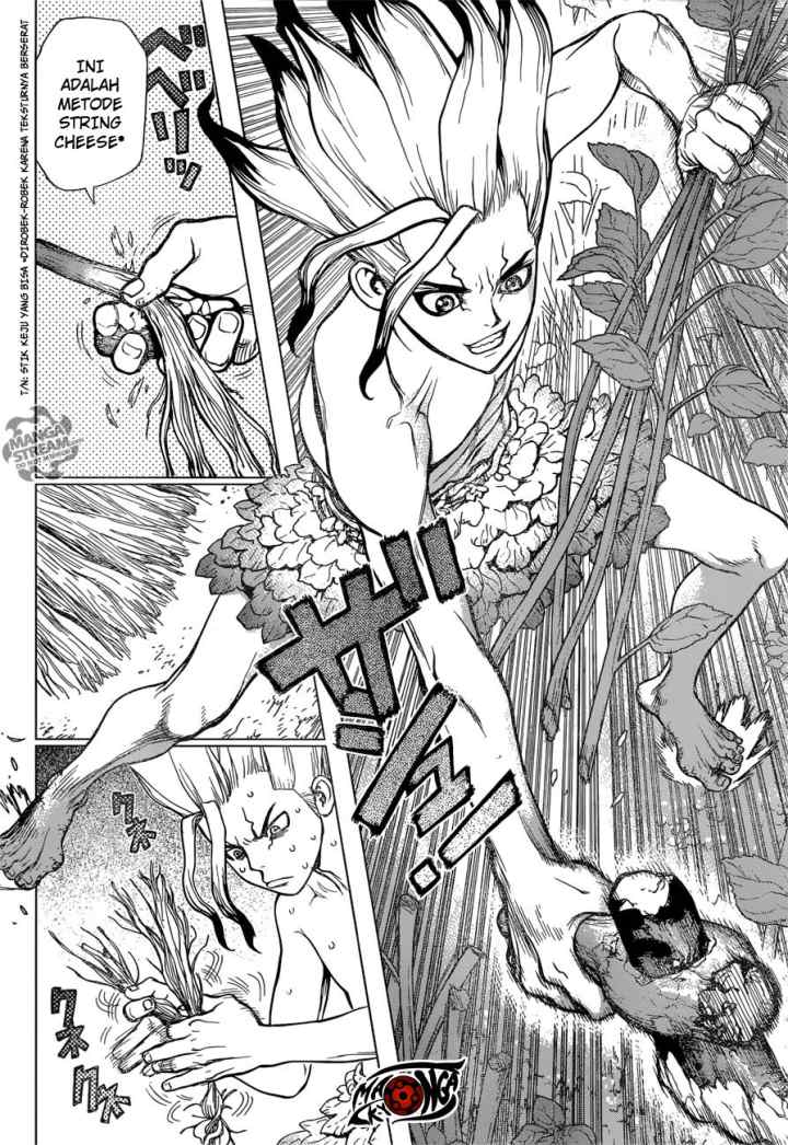 Dr. Stone chapter 13 halaman 14
