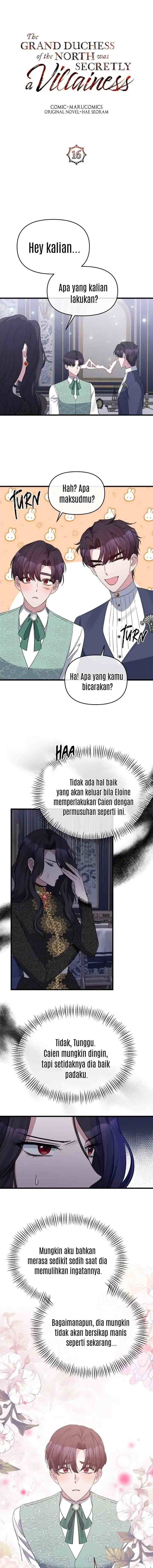 The Grand Duchess of the North Was Secretly a Villainess chapter 16 halaman 6