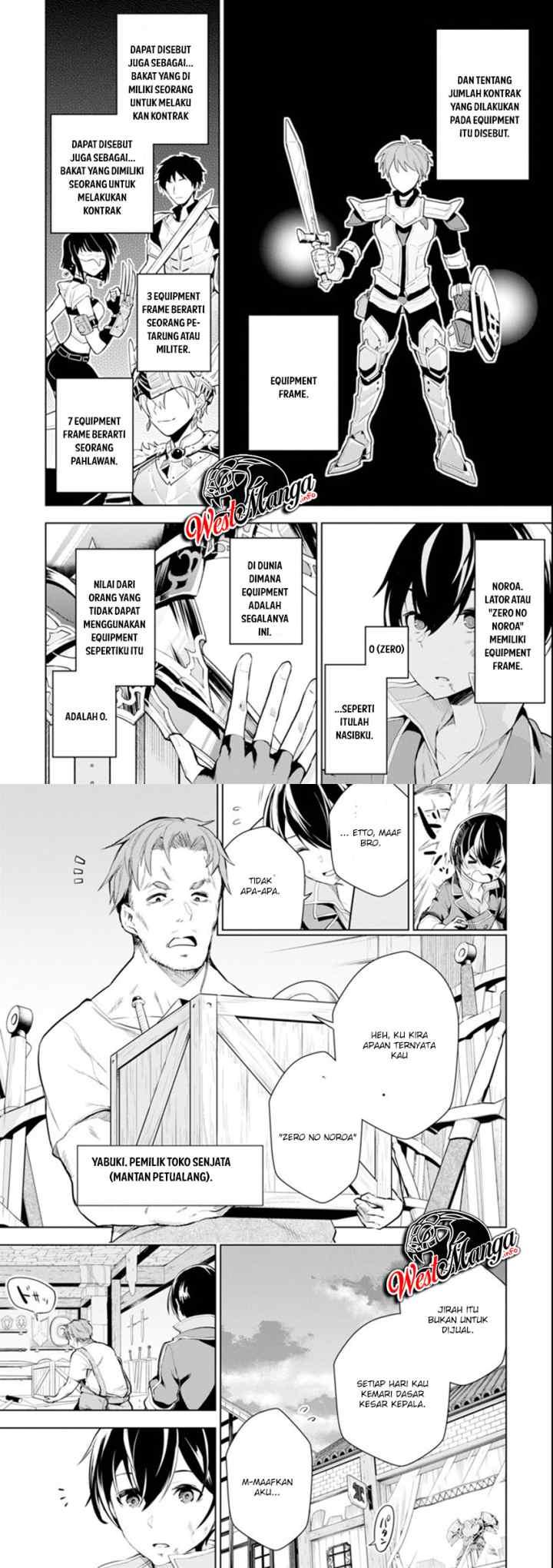 Sobiwaku Zero No Saikyou Kenshi Demo, Noroi No Soubi (kawai) Nara 9999-ko Tsuke-hodai chapter 1.1 halaman 8