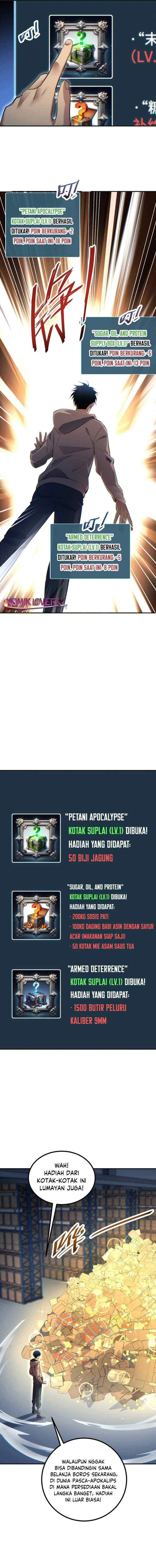 Rebirth in the Apocalypse: I Reach the Top by Opening Boxes chapter 11 halaman 11