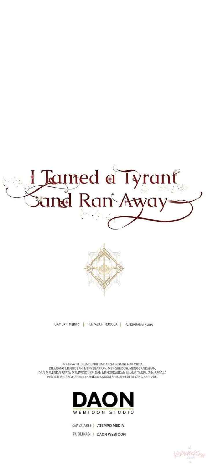 I Tamed a Tyrant and Ran Away chapter 105 halaman 19