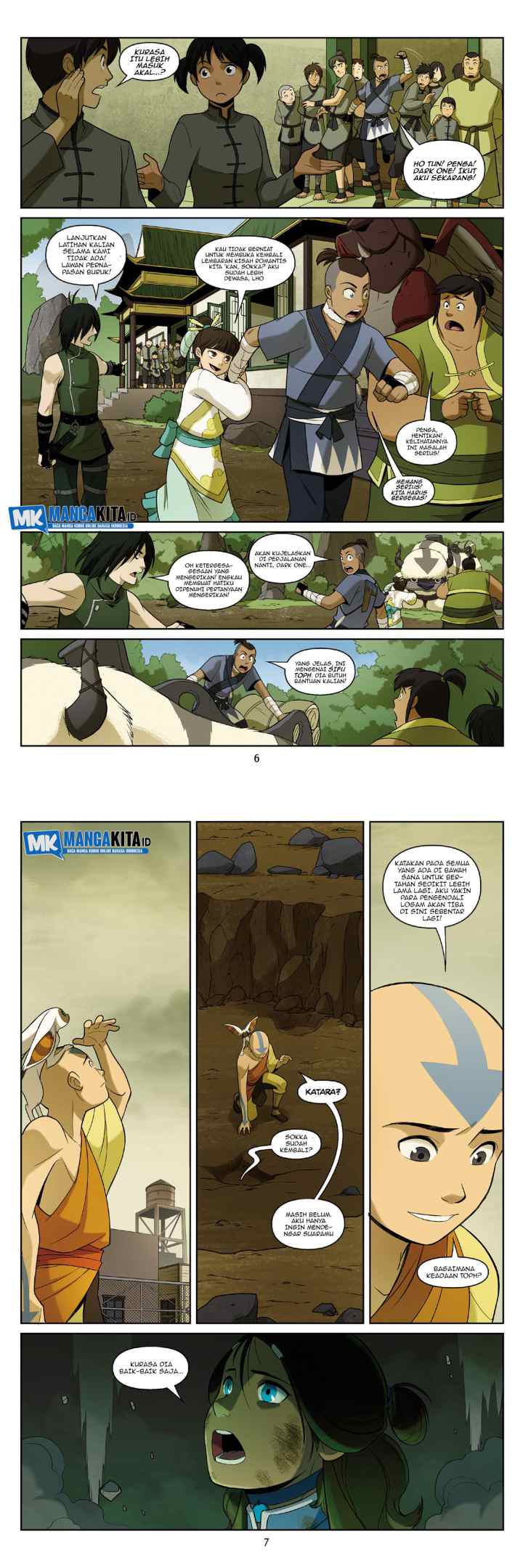 Avatar: The Last Airbender - The Rift chapter 3.1 halaman 4