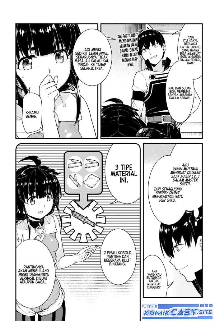 Isekai Meikyuu de Harem wo chapter 70 halaman 7