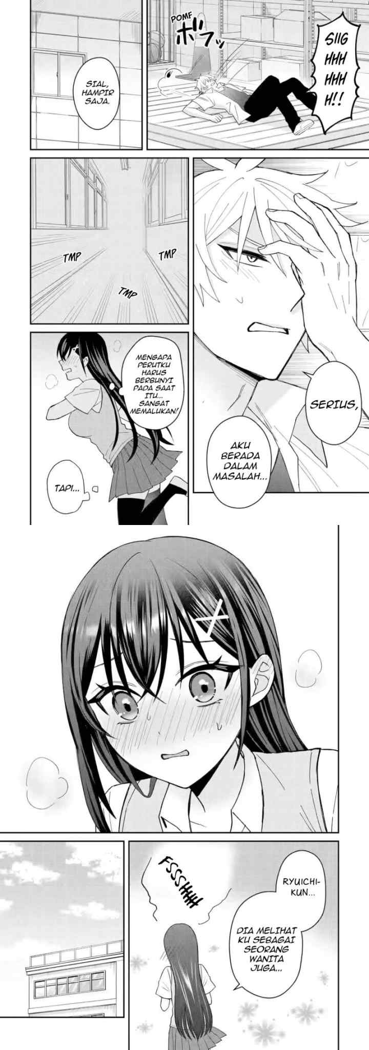 Netorare Manga no Kuzu Otoko ni Tensei Shita Hazu ga Heroine ga Yottekuru Ken chapter 6 halaman 4
