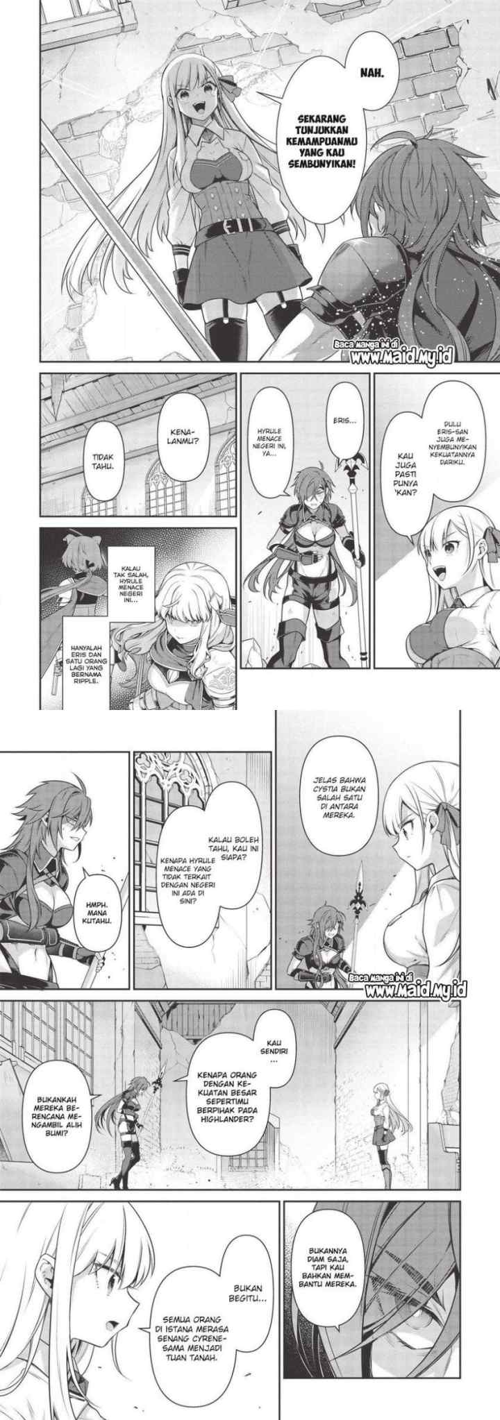Eiyuu-ou, bu o Kiwameru tame tensei su - Soshite, Sekai Saikyou no Minarai Kishi ♀~ chapter 14 halaman 9