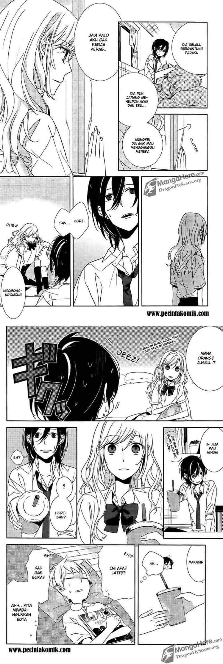 Horimiya chapter 2 halaman 8