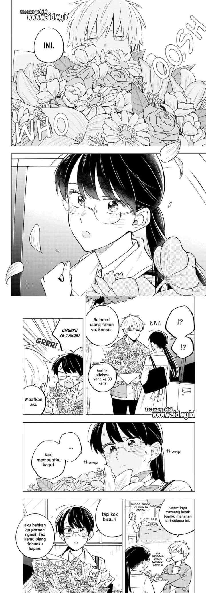 Sensei wa Koi wo Oshierarenai chapter 26 halaman 9