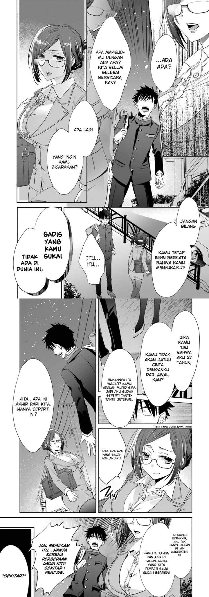 Choppiri Toshiue Demo Kanojo Ni Shite Kuremasu Ka? chapter 3 halaman 14
