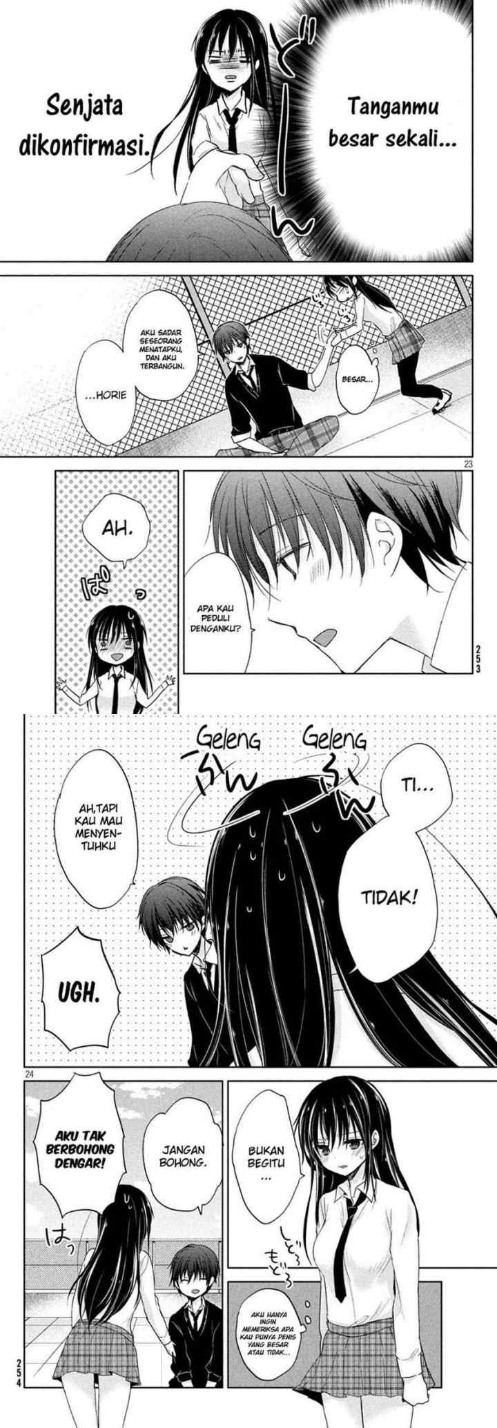 Midara na Ao-chan wa Benkyou ga Dekinai chapter 2 halaman 12