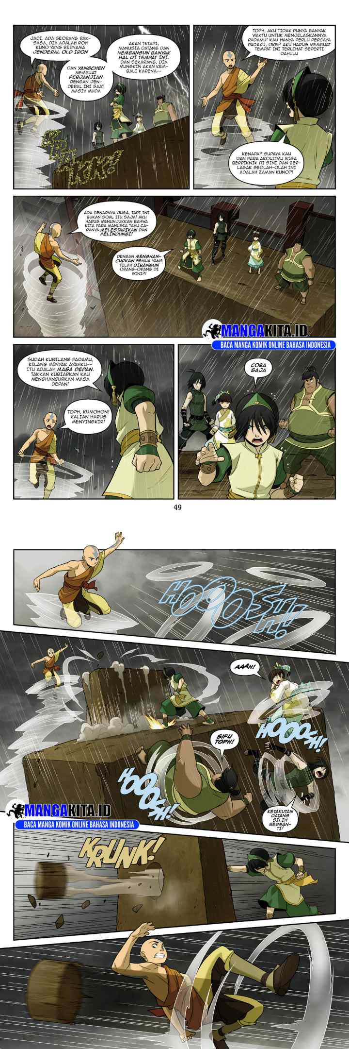 Avatar: The Last Airbender - The Rift chapter 3.2 halaman 11