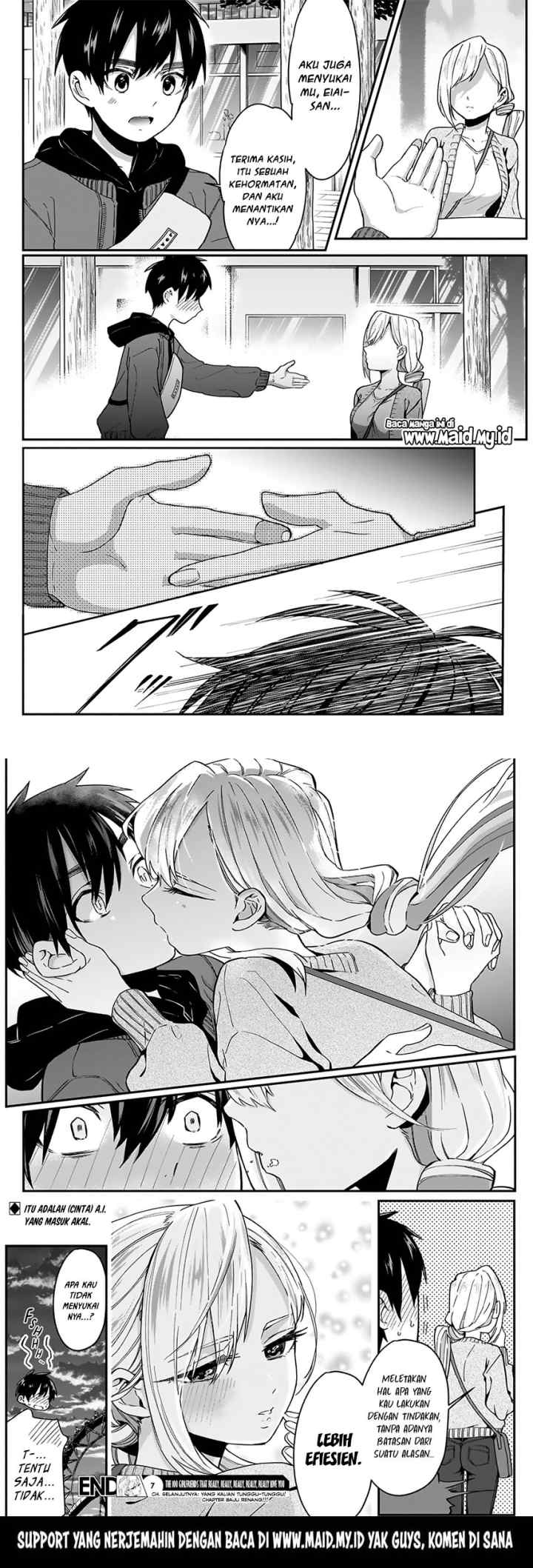 Kimi no Koto ga Dai Dai Dai Dai Daisuki na 100-ri no Kanojo chapter 7 halaman 12