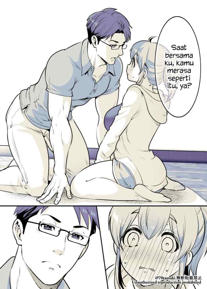Osananajimi ga Hisabisa ni Saikai Shitara Otagai Kyonyuu ni Natteta chapter 5 halaman 6