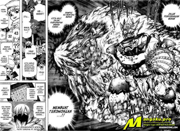 Dr. Stone chapter 160 halaman 15