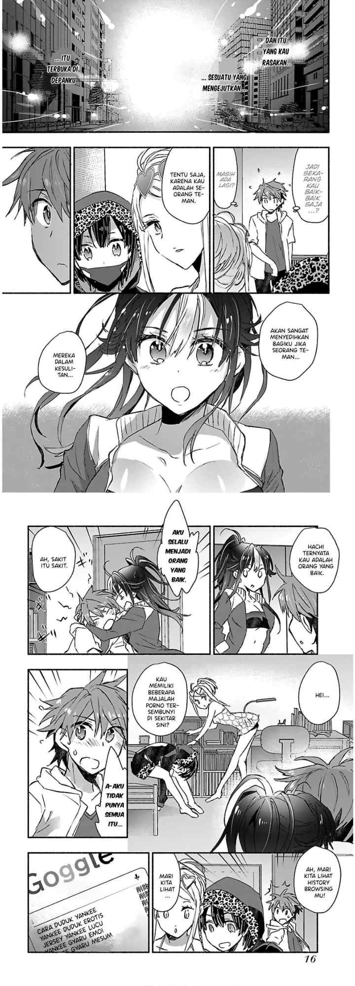 Yankee Musume ni Natsukarete Kotoshi mo Juken ni Shippai Shisou Desu chapter 6 halaman 9