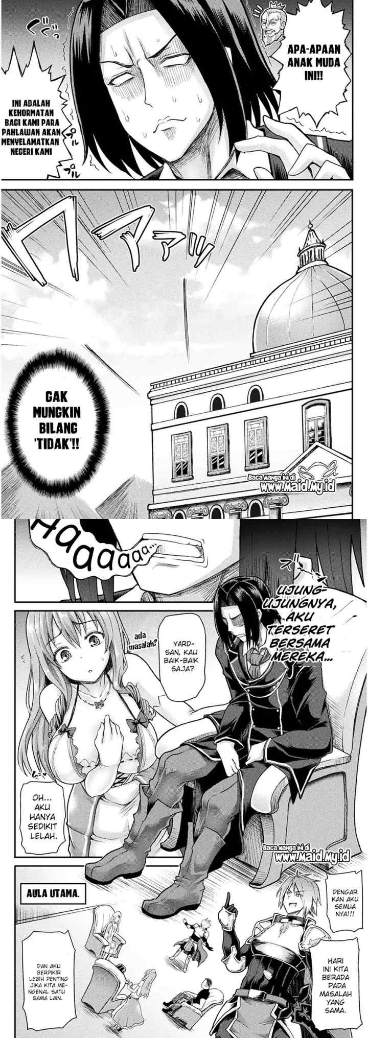 Isekai Majutsushi wa Mahou wo Tonaenai chapter 1 halaman 7
