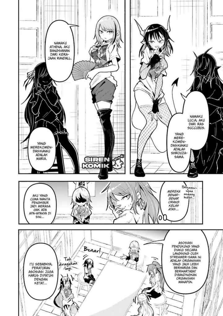 Isekai de Haishin Katsudou wo Shitara Tairyou no Yandere Shinja wo Umidashite Shimatta Ken chapter 48 halaman 6