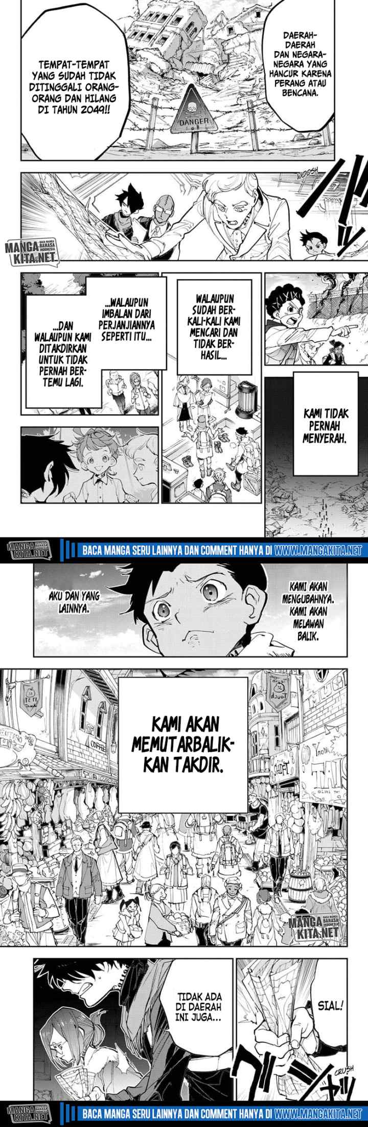 Yakusoku no Neverland chapter 181 halaman 4
