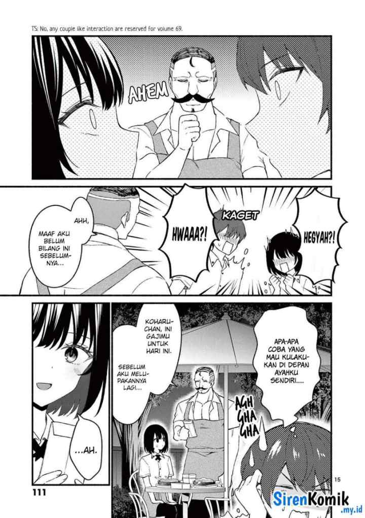 Shiotaiou no Sato-san ga Ore ni dake Amai chapter 45 halaman 16