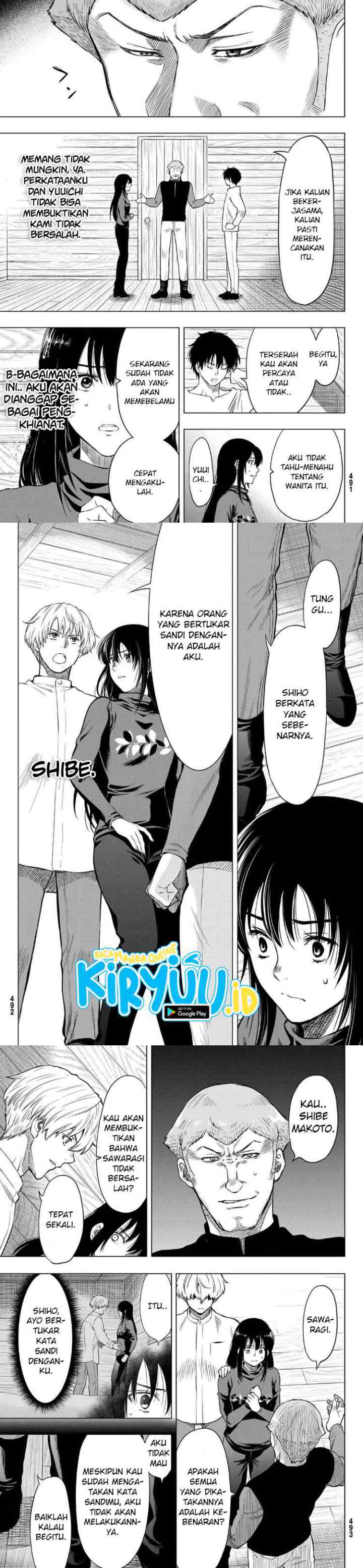 Tomodachi Game chapter 91 halaman 4