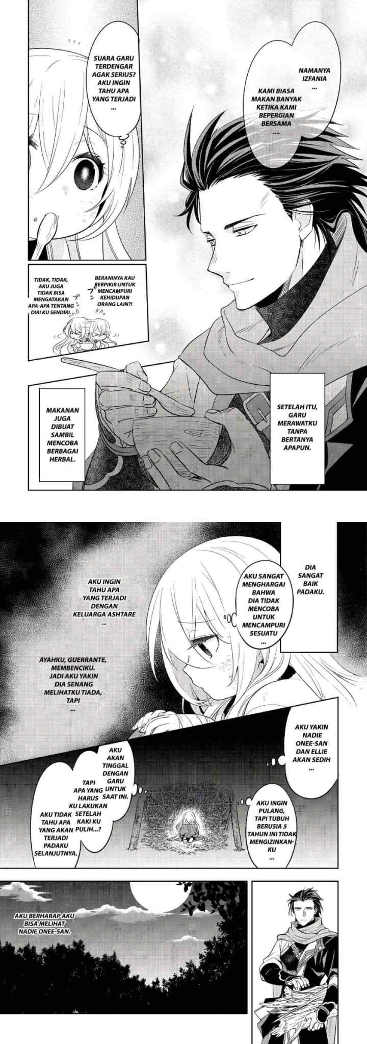 Tensei-saki wa Moumoku Youjo deshita: Zense no Kioku to Mahou wo Tayori ni Ikinobimasu chapter 1 halaman 9