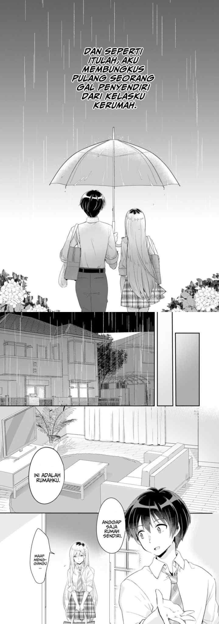 Class no Bocchi Gal wo Omochikaeri Shite Seisokei Bijin ni Shite Yatta Hanashi chapter 1 halaman 6