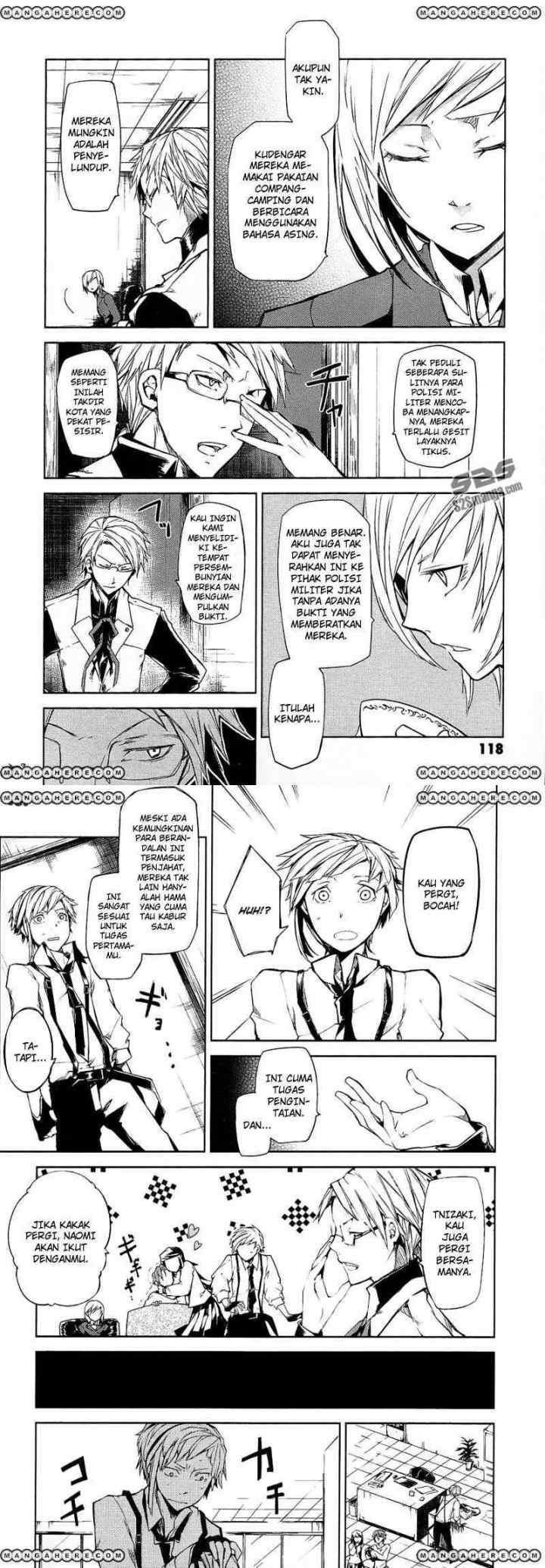 Bungou Stray Dogs chapter 3 halaman 9
