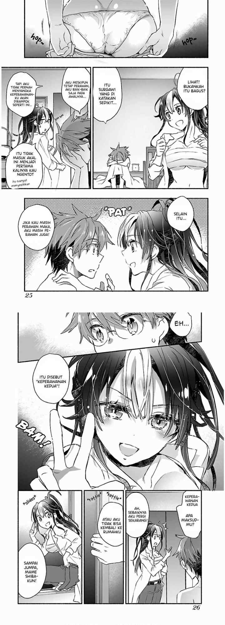 Yankee Musume ni Natsukarete Kotoshi mo Juken ni Shippai Shisou Desu chapter 1 halaman 13