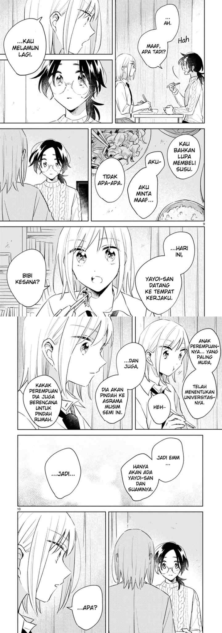 Haru to Midori chapter 13.1 halaman 5