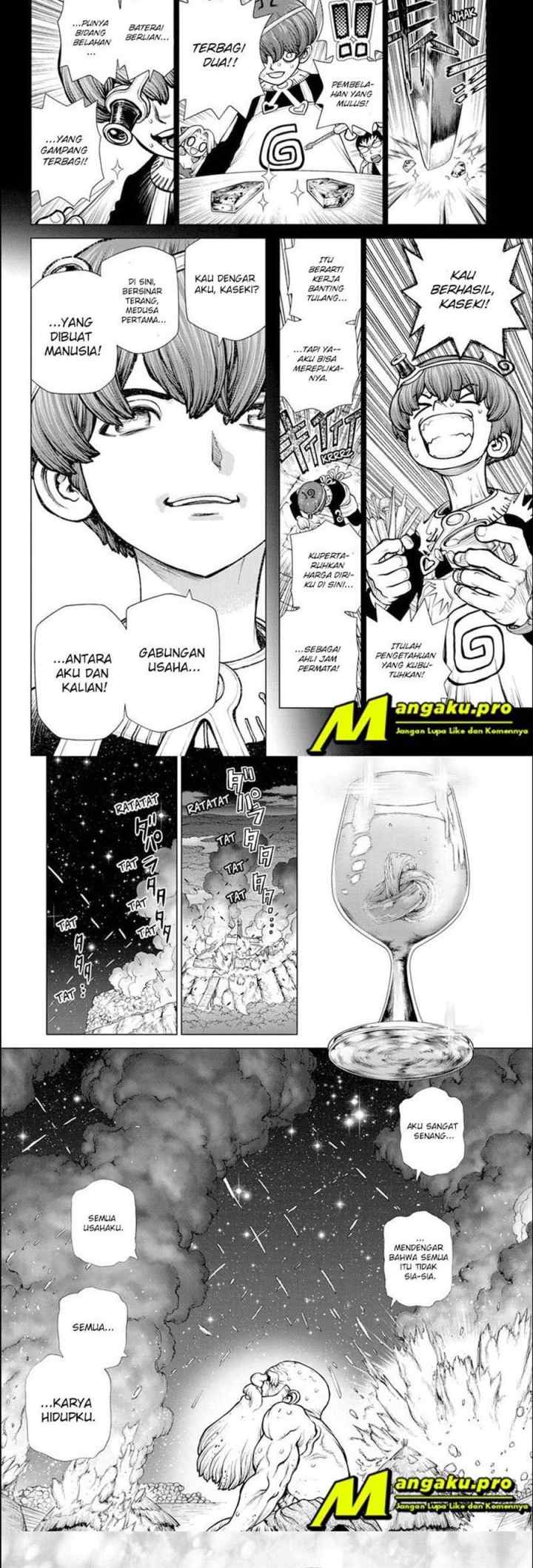 Dr. Stone chapter 190 halaman 6