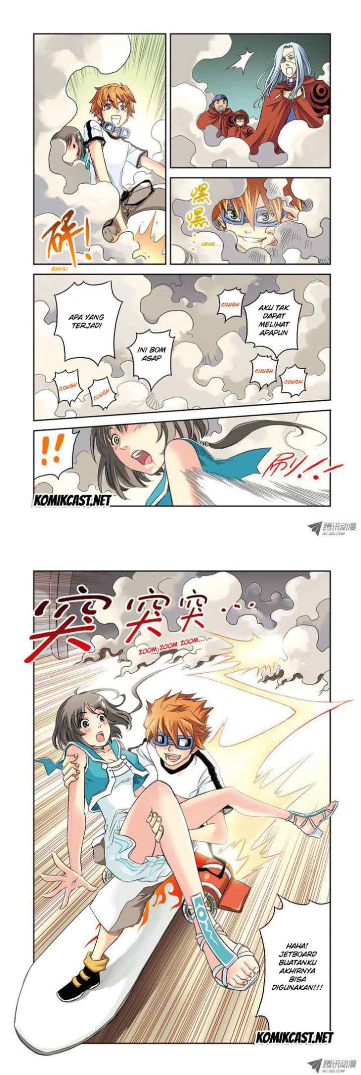 Above the Cloud Sea chapter 2 halaman 6