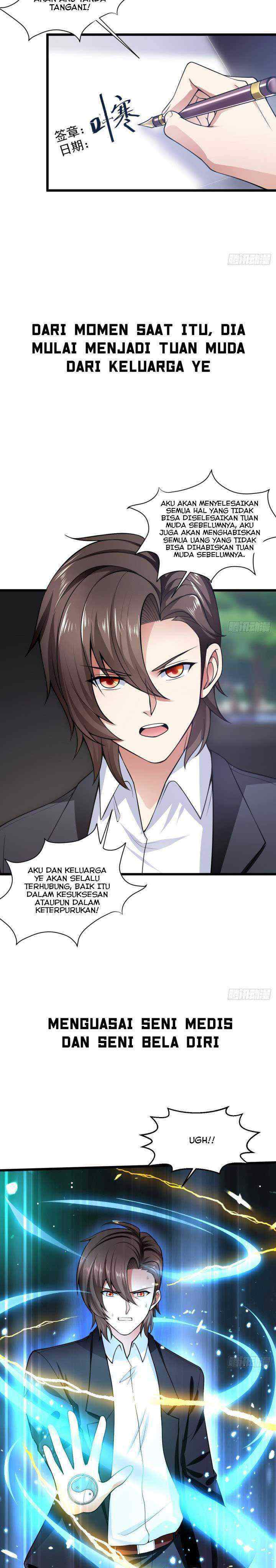 Is Not Easy To Provoke The Second Master chapter 0 halaman 6